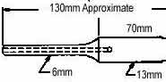 Sonde pour atomisation 20 kHz 60 ml/min