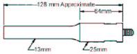 Sonda 13 mm 130 W, de 50 a 150 ml (Slida)