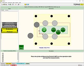 software para la medición del factor de protección OPQWin