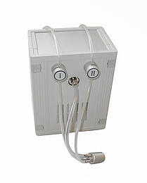 Unidad de conmutación de muestras SYS 520, vista frontal