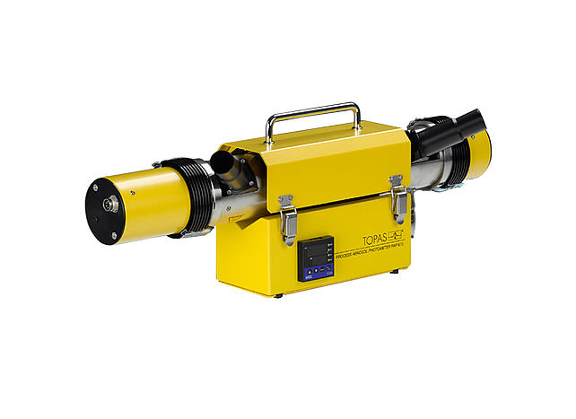 Fotómetro de aerosoles Prozess PAP 610, vista frontal