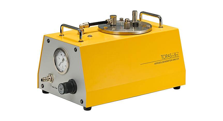 Atomizador generador de aerosol ATM 231, vista frontal