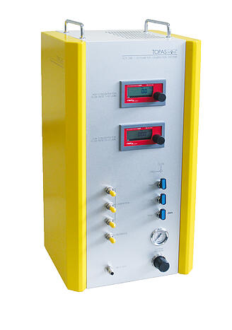 Sistema de calibración de fotómetros FCS 248, vista frontal