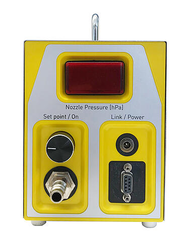 Atomizador generador de aerosol ATM 222: vista frontal